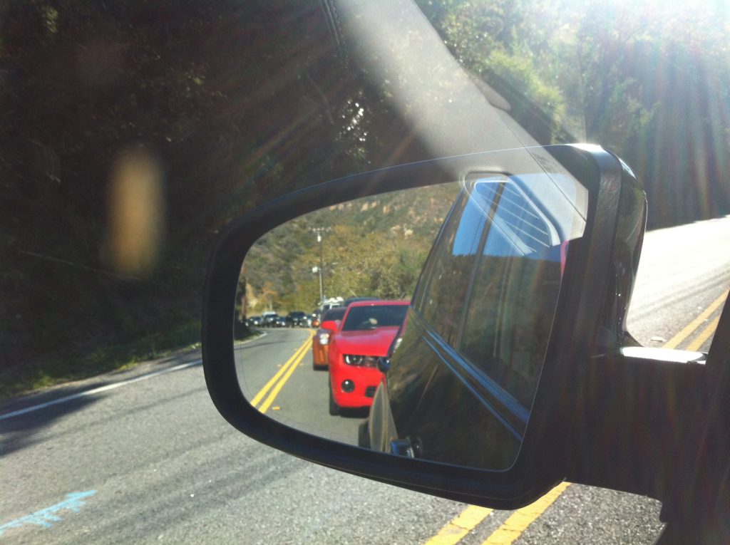 Tangerine Orange Car