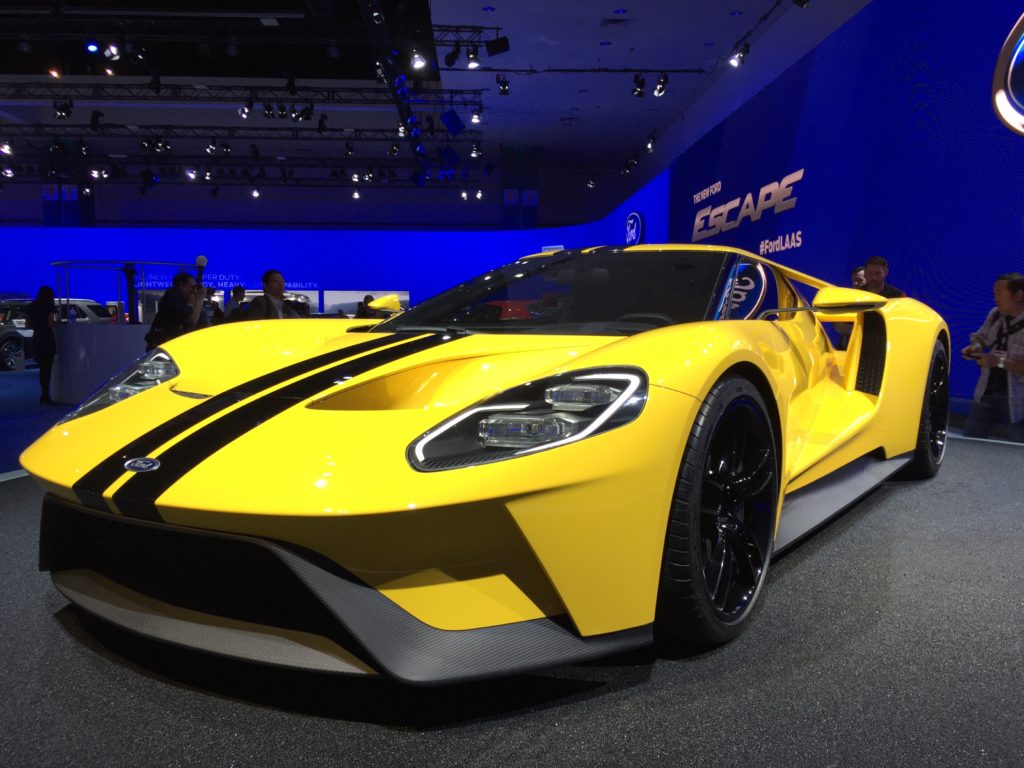 The new Ford GT.