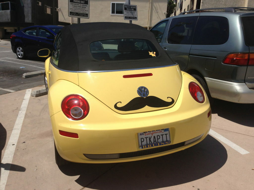 Bumper Sticker Moustache