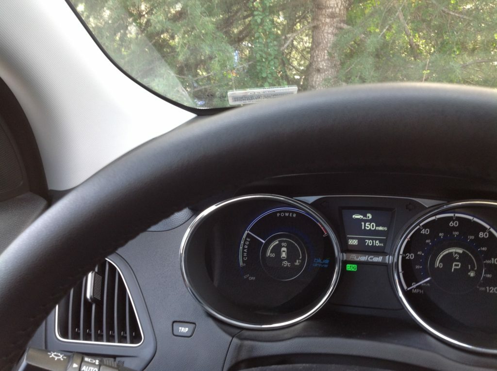 Hyundai Tucson F cell hydrogen