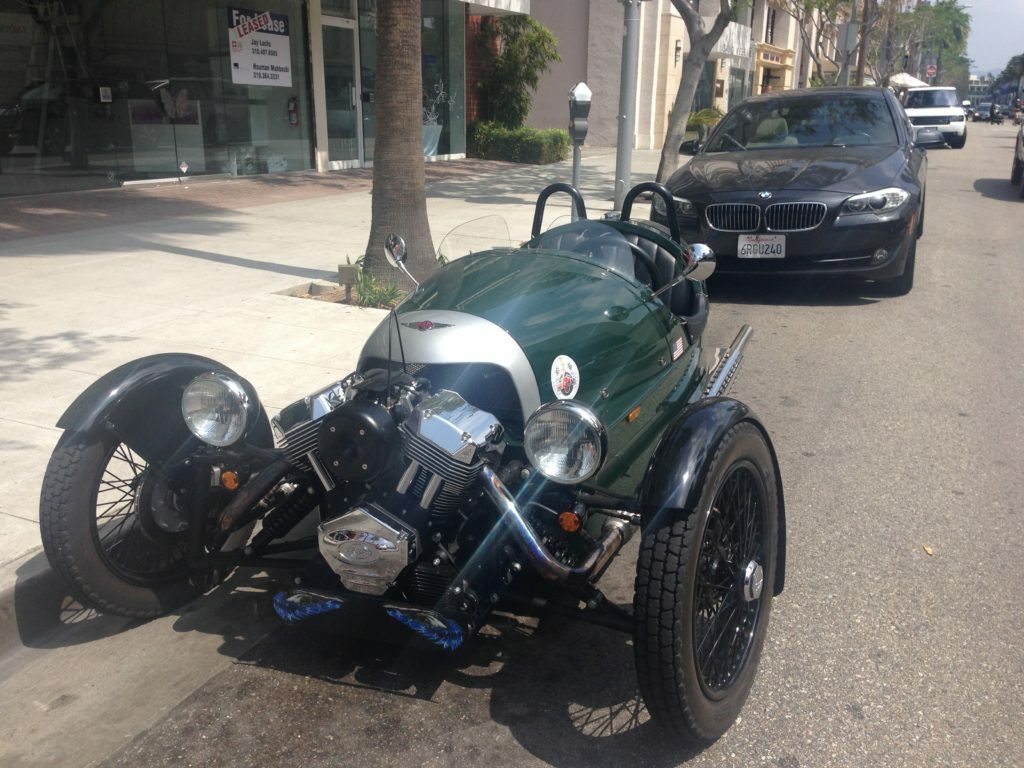 Topless Driving Morgan 3