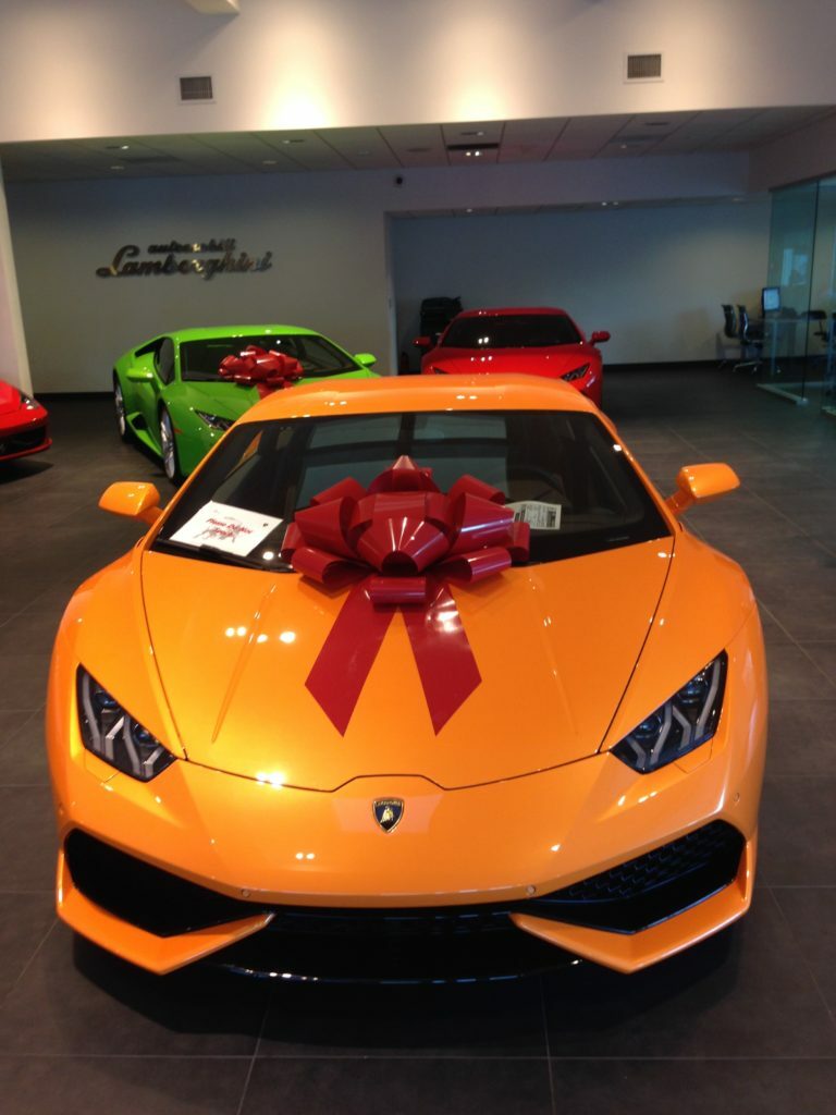 Dear Santa Lamborghini