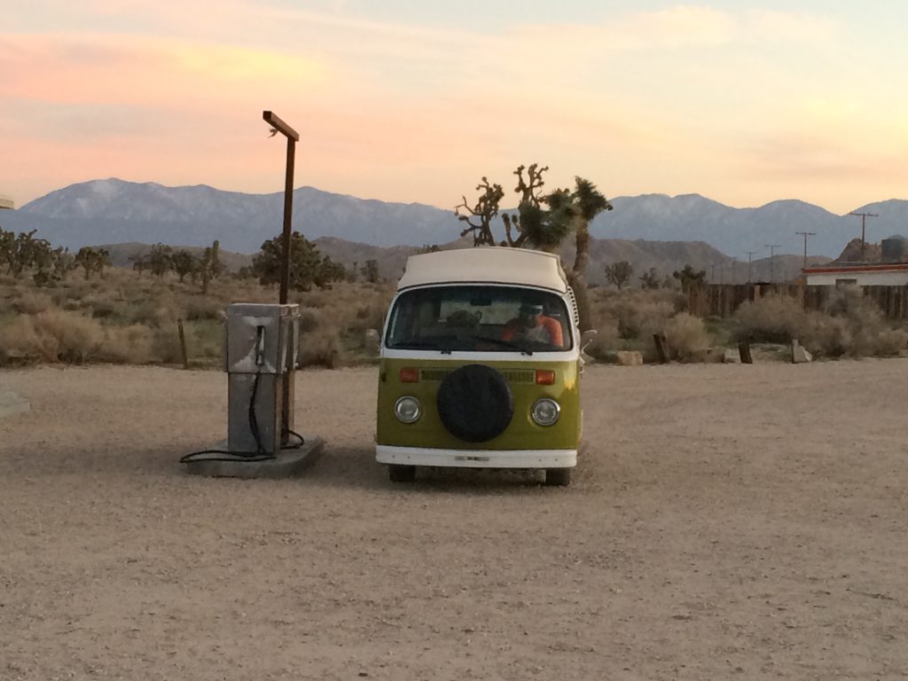 Josh Duhamel with His VW Van Co Star