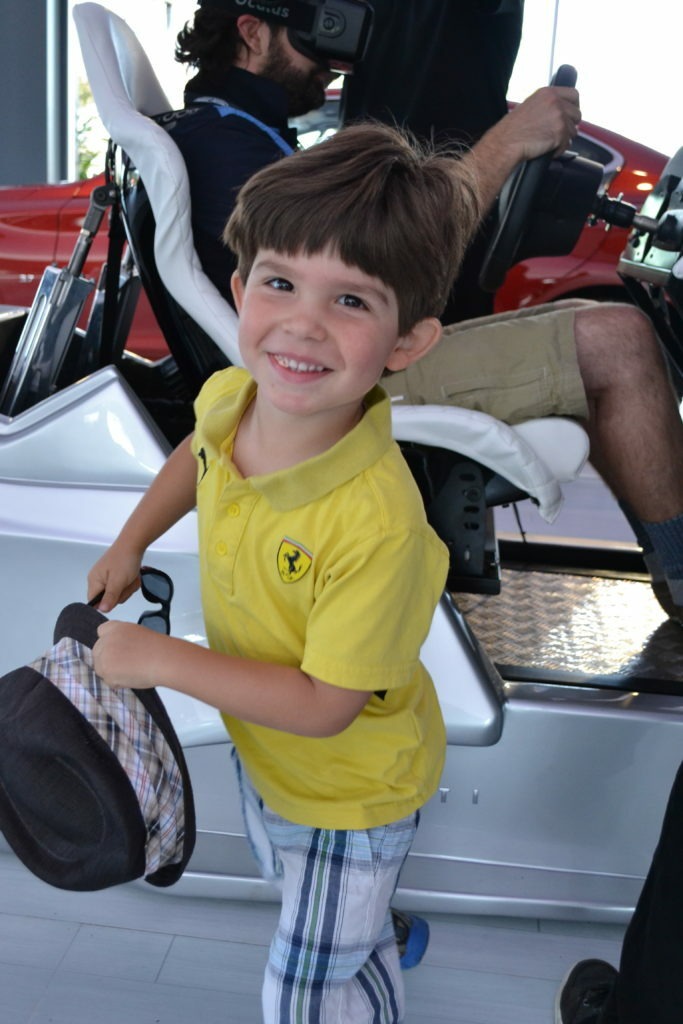 Having fun at the PB consourse