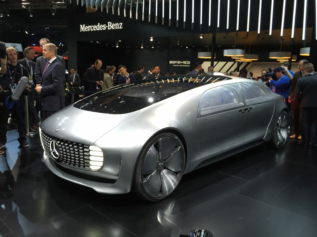2015 Mercedes autonomous car