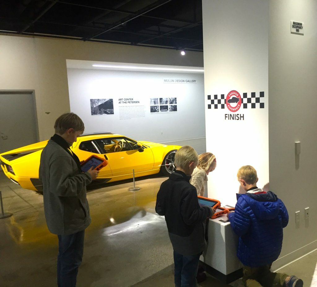 At the Pete, they get iPads that lead them around the museum, so you're kinda off duty.