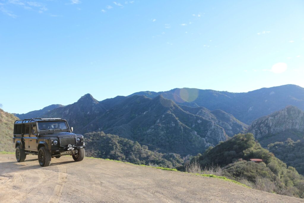 Defender on Mulholland