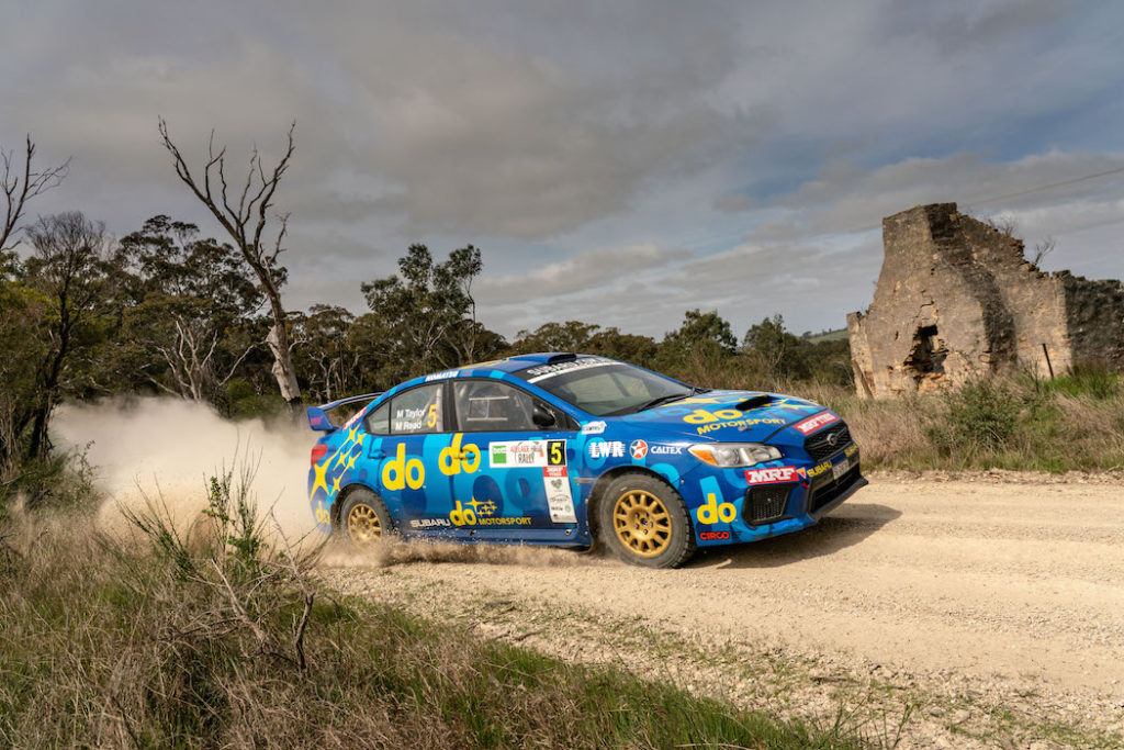 female rally driver