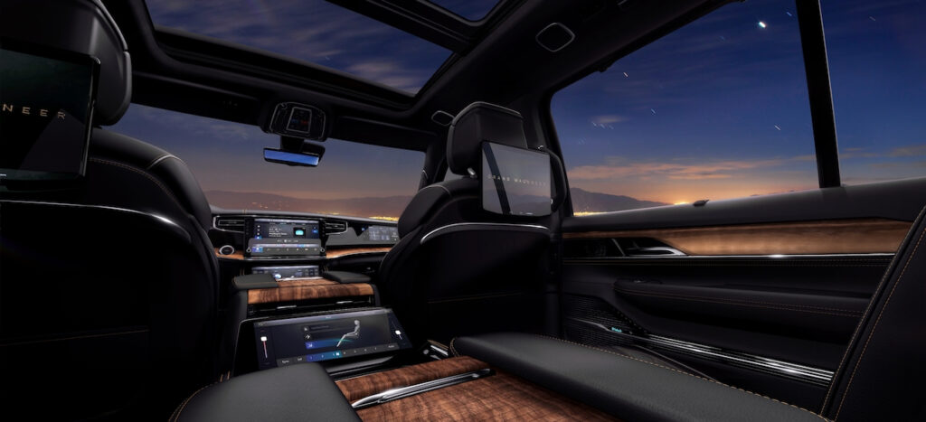 interior Grand Wagoneer