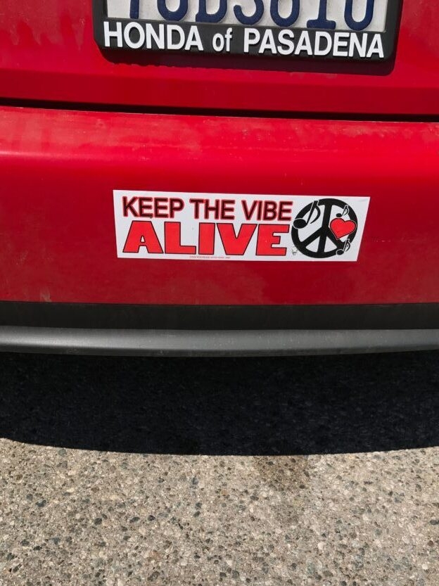 bumper sticker
